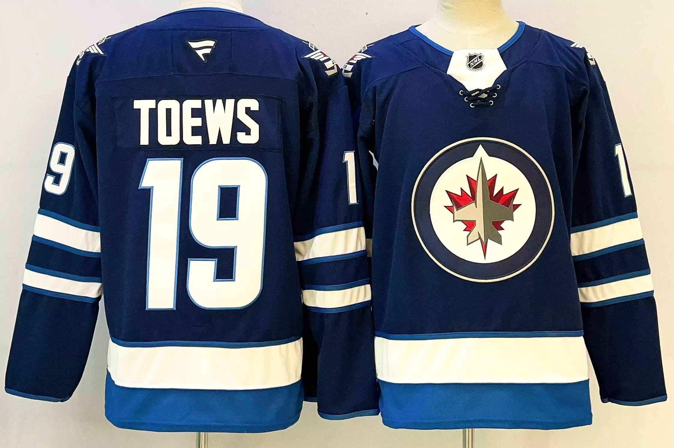 Men Winnipeg Jets #19 Toews Blue 2026 Adidias NHL Jersey style 001->winnipeg jets->NHL Jersey